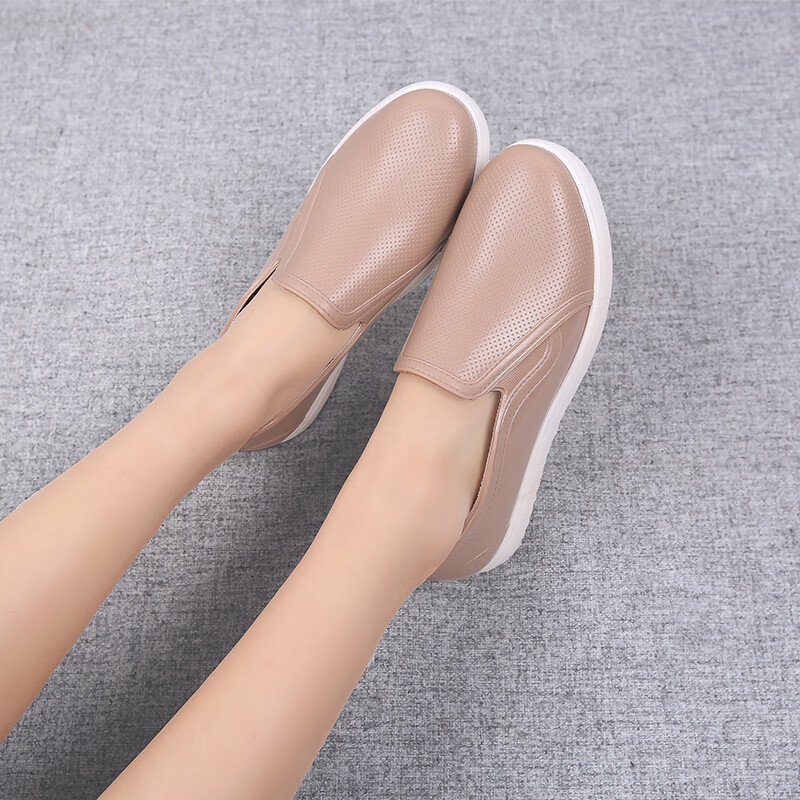 韩琳奴新款正品巨力防滑防水雨鞋女士成人水鞋短筒厨房防油工作胶鞋雨靴 【巨力正品-防滑防臭】卡其色 40