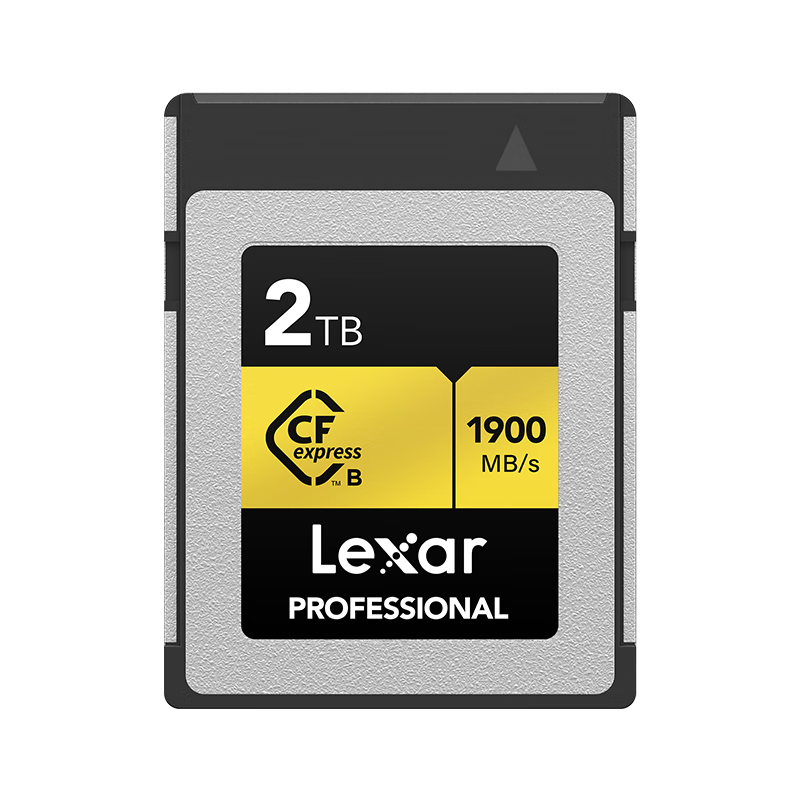 雷克沙（Lexar） CFexpress Type-B 2TB 储存卡高速大容量 佳能尼康 雷克沙CFE-B 金卡系列 2TB