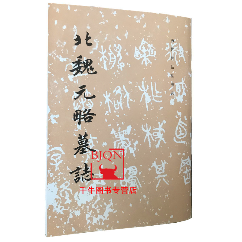 北魏元略墓志 历代碑帖法书选 文物出版社 楷书毛笔书法碑帖