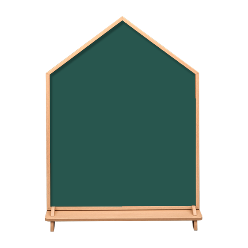 齐富60*90cm儿童绘画白板写字板可擦写双面小黑板家用儿童黑板宝宝画板涂鸦画架培训早教粉笔画画