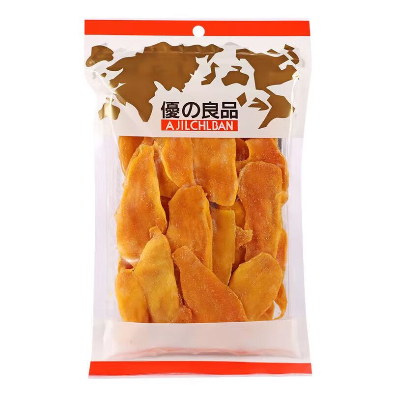 米囹 芒果干500g菲律賓蜜餞果脯酸甜果干休閑解饞小零食 菲律賓芒果干500克