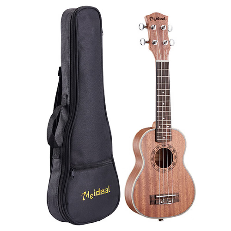美妙斯（Meideal）21寸尤克里里 小吉他夏威夷 ukulele 沙比利 琴包