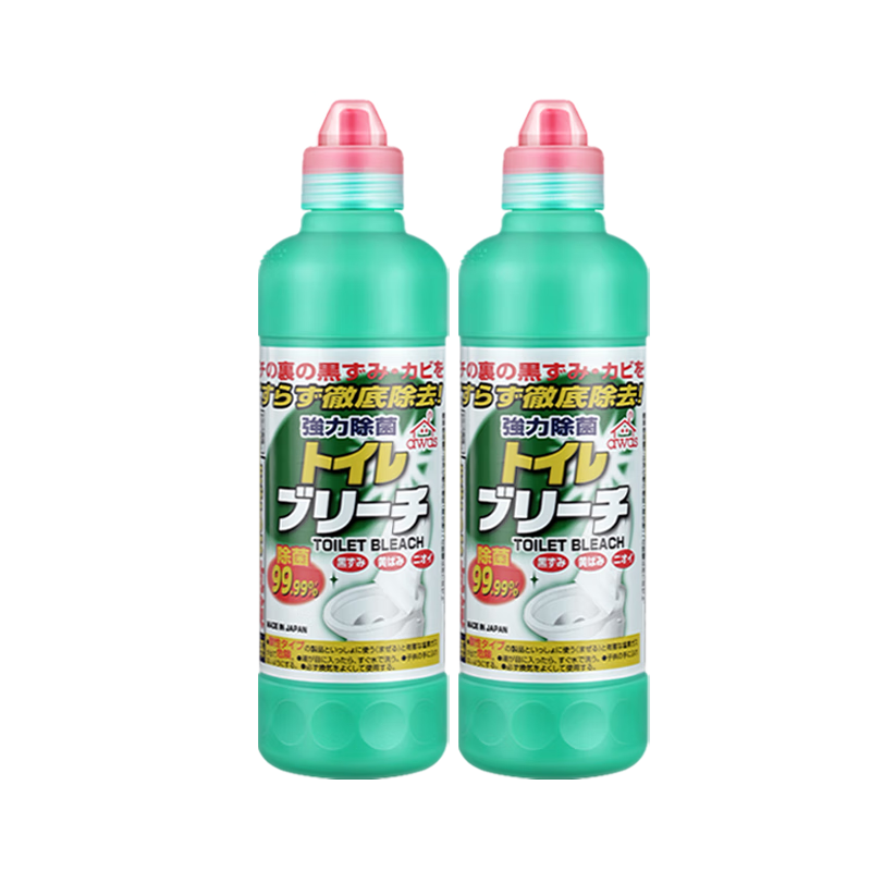 awas 除菌除臭洁厕剂 500g*2瓶 日本进口 9.9元(需领券、需凑单)