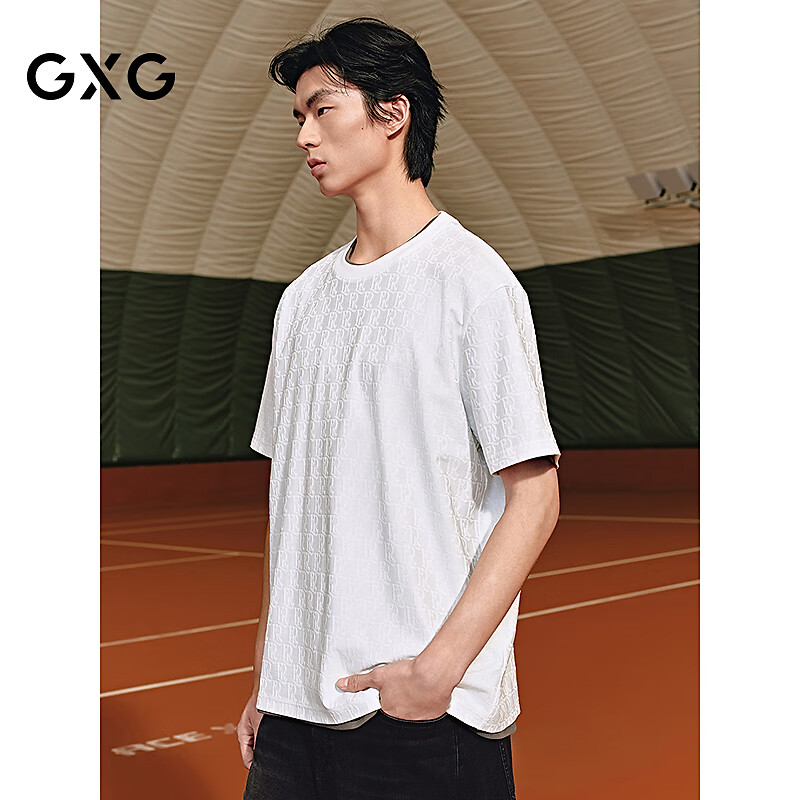 GXG满身提花T恤 52.2元，GXG凉感卡通T恤 47.4元，GXG中空纱双色夹克 190.2元 - 86线报