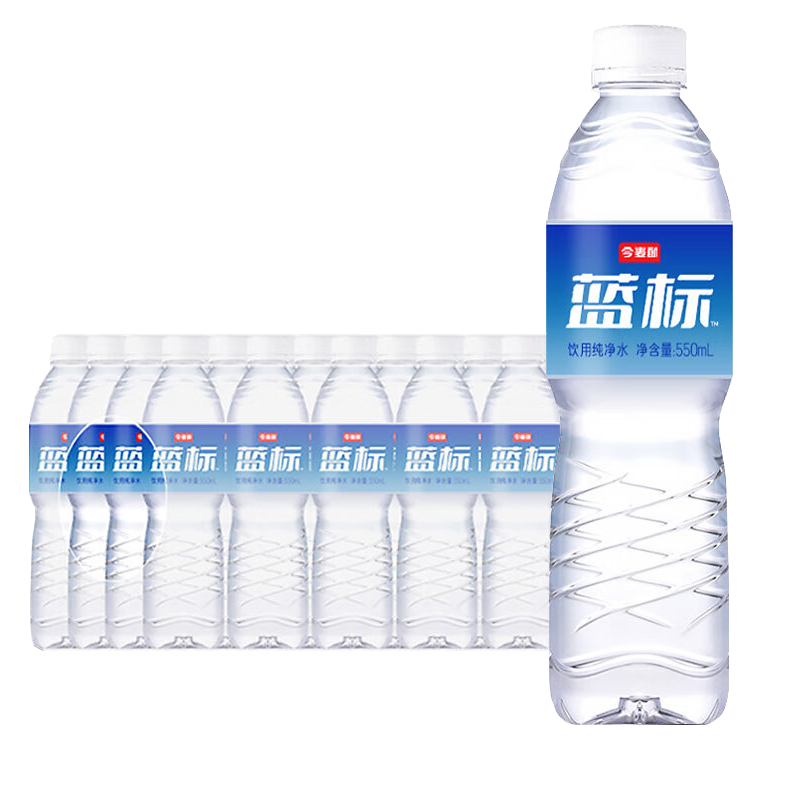 ���ڲ�����������������������ˮ550ml*24ƿ��������ˮ��ͥ�ճ����ô���ˮƿװˮ ���괿��ˮ550ml*24ƿ 15.5Ԫ