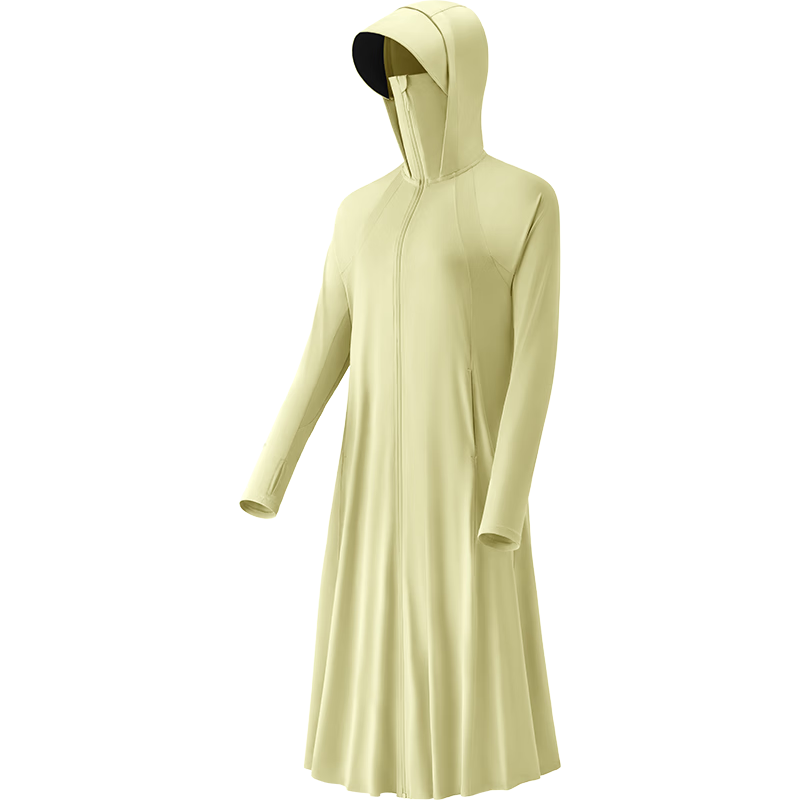 蕉下（beneunder）防晒服长款女冰丝凉感海边沙滩透气全身防晒AL90224落梨绿M