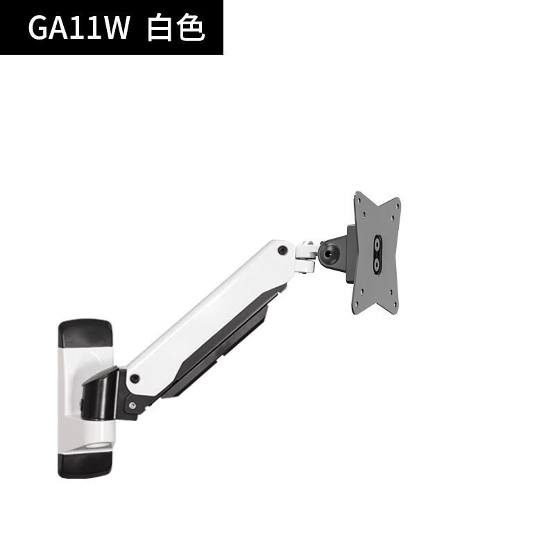 悠視壁掛顯示器支架工業(yè)設備機柜屏幕支架8KG電視掛架GA12W GA11W白色GA11W白色