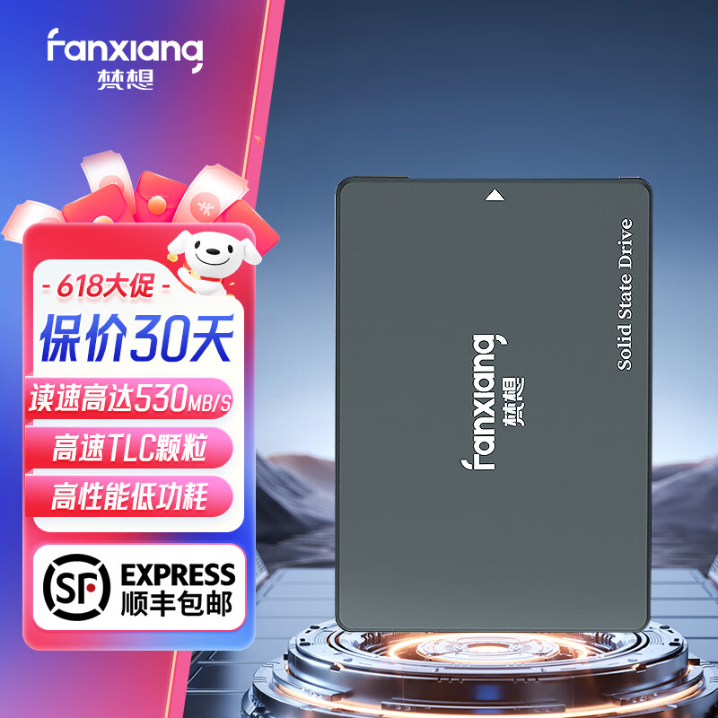 梵想（FANXIANG） SSD固态硬盘 笔记本台式机硬盘 SATA3.0接口 高兼容FP325系列 256GB【TLC 人气单品】