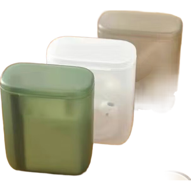 【京东物流】网红数据线收纳盒 电源充电线耳机手机充电器整理神器桌面理线绕线可当支架收纳盒 白色【1个装】无支架普通款