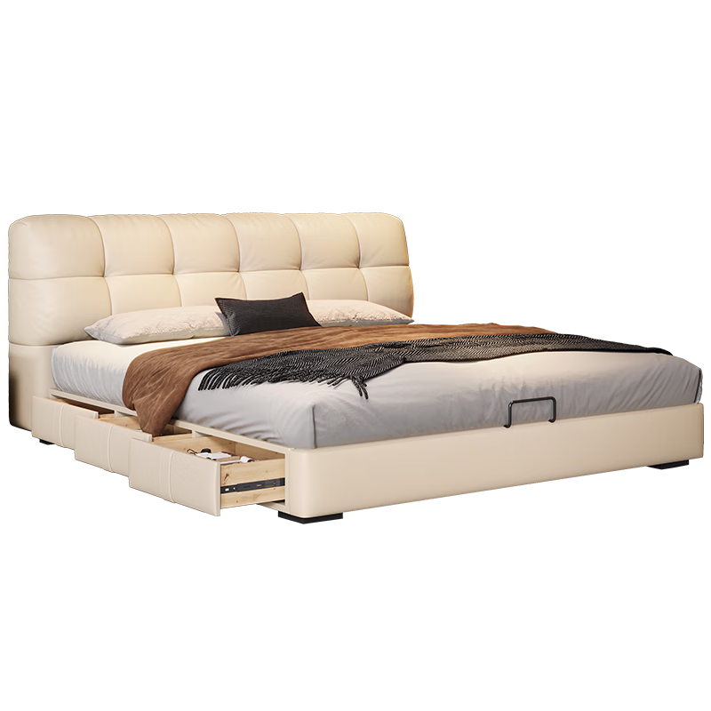 ���ڲ�������������ܽ���������ͷ索����Ƥ��2025���¿�����˫�˴���ɪ��Ƥ�� ��ܴ���10CM��ľ�ܡ� ��S��ͷ���ţƤ��1.8*2.0M 1881.05Ԫ(������)