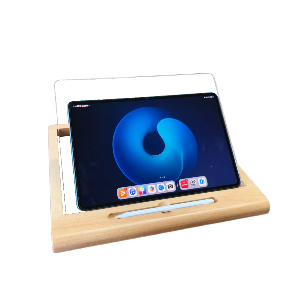 GNOVEL平板支架ipad绘画支架木质桌面手绘板承重强可折叠便携散热懒人学习写字画画适用苹果华为小米