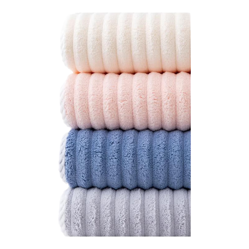 【洁丽雅同款】糖果条毛巾洗脸巾比纯棉更吸水不掉毛洗澡干发 颜色随机 1条