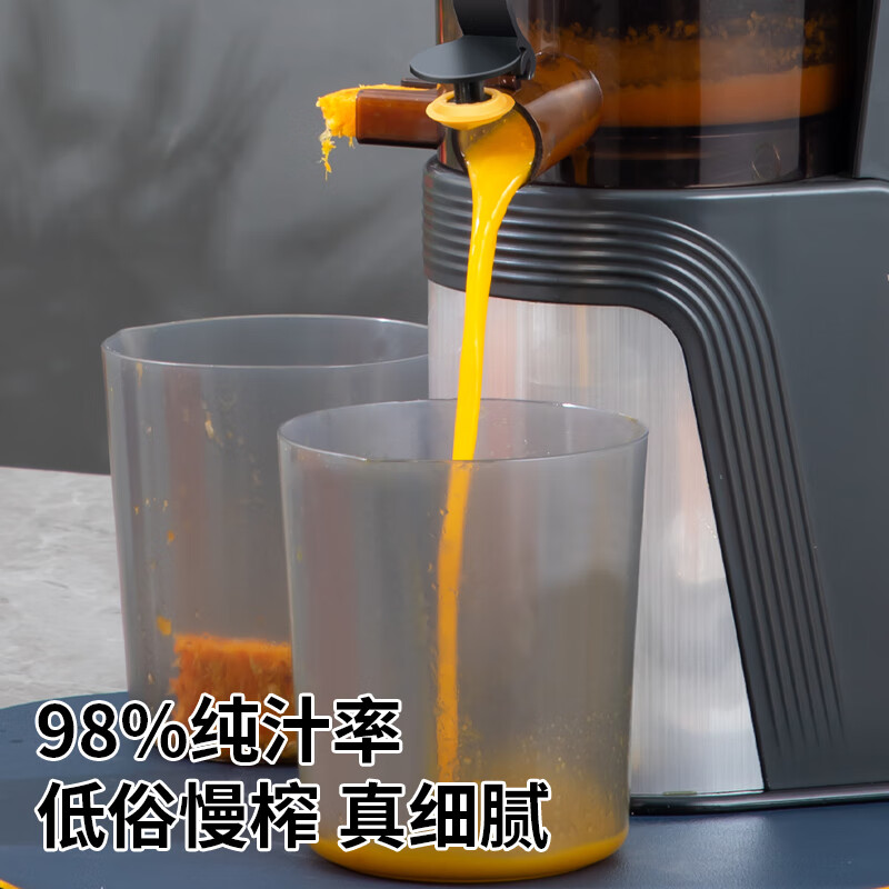 荣事达原汁机家用多功能全自动榨汁机渣汁分离大口径免切免过滤多功能全自动果汁机蔬菜汁大功率可拆卸 大口径+榨汁分离+免过滤