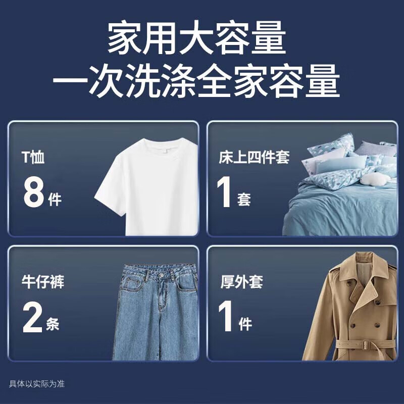 志高全自动洗衣机大容量 波轮宿舍迷你小型家用洗烘一体智能蓝光洗脱一体机宿舍出租房公寓 12KG玄武灰【升级款+智能风干+蓝光抑菌】 波轮