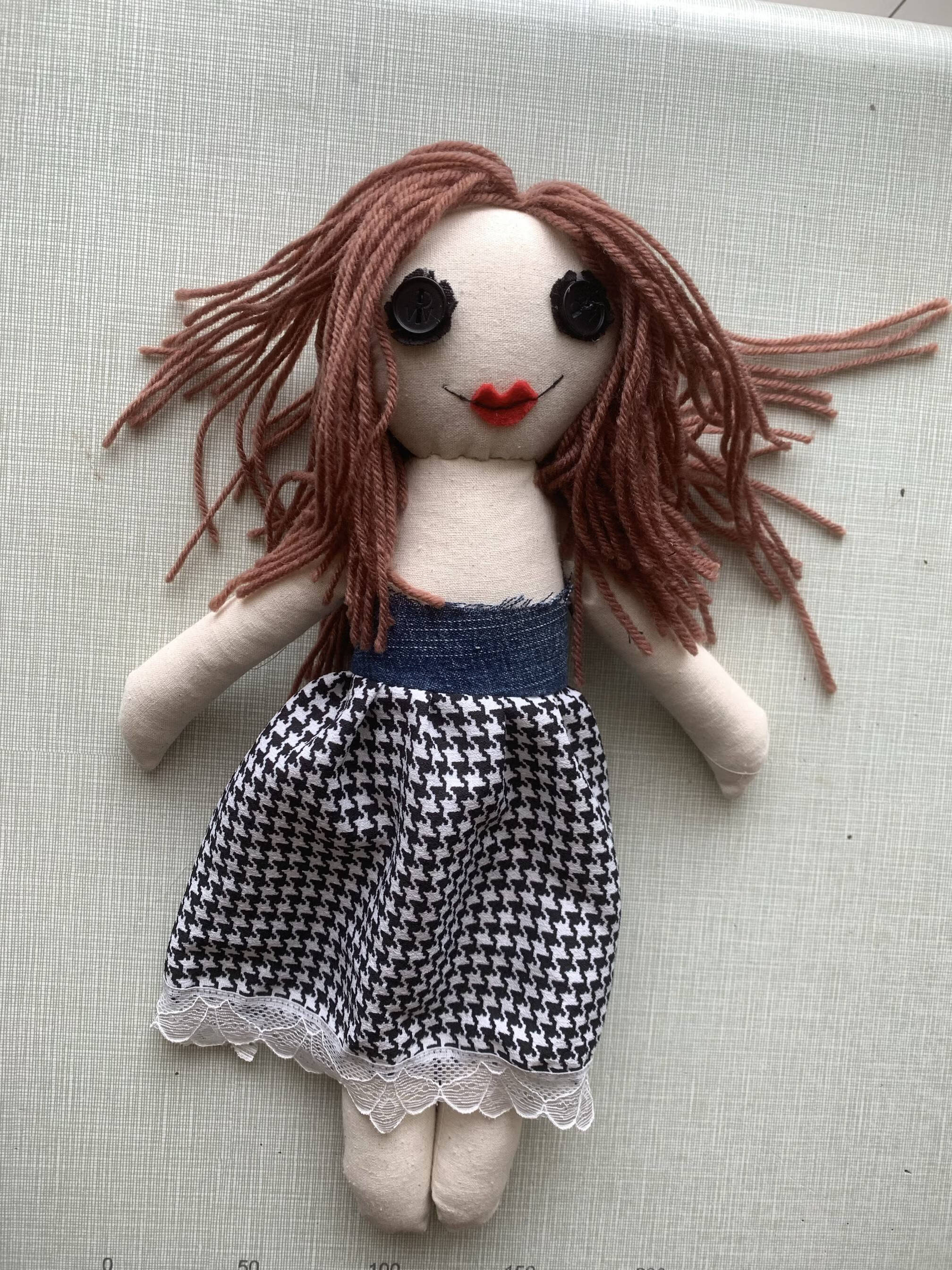 帝蓝尼诡异娃娃性感恐怖女娃小女鬼手工布艺玩偶公仔妈妈布娃娃卡通