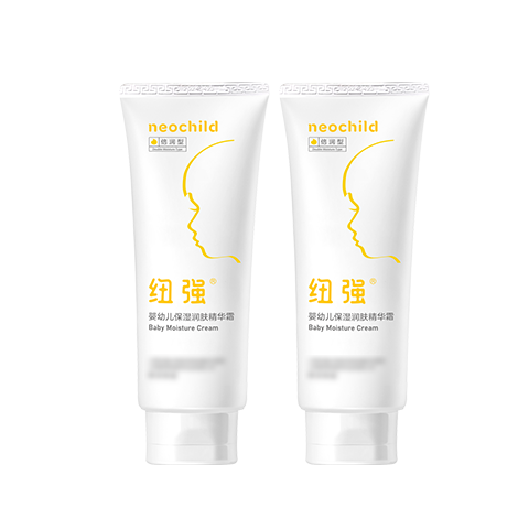 纽强婴儿面霜温和保湿补水润肤身体乳舒缓肌肤 婴幼儿倍润精华霜 【优惠装】精华霜200g*2