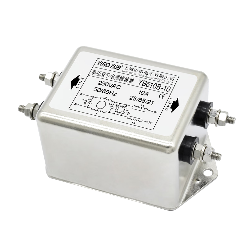 �Բ���YIBO��ҽ����emi�����Դ�˲���220V������YB210BYB410BYB610BYB710B һ���˲�����˨����YB210B-30A