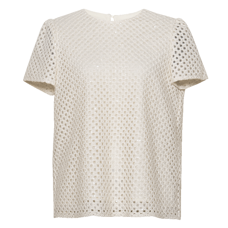 ROEYSHOUSE���¸߼���ɫԲ����˿T��2025�ļ��¿�������Ƭ�����������12152 ��ɫ M288Ԫ