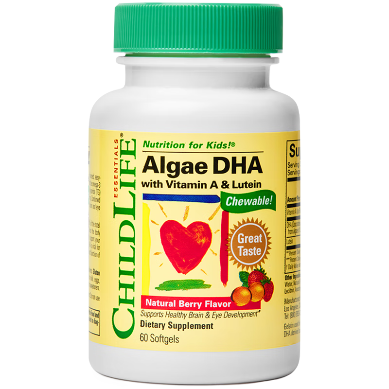 ͯ��ʱ��Ӥ�׶�����DHA 6����+ 60��/ƿ126.55Ԫ