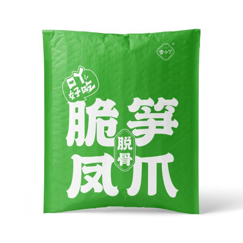 深生都香小丫脆笋无骨凤爪脱骨去骨鸡爪酸辣解馋追剧开袋即食小袋装 酸辣味*1 130g(约4-6个)