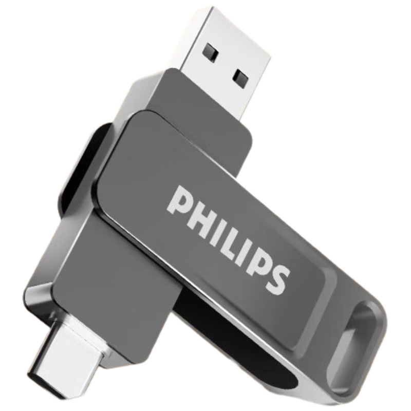 ���ڲ����������֣�PHILIPS��256GB Type-C USB3.2 ˫�ӿ��ֻ�U�� 61UT-F ��������˫ͷU�� ��׿ƻ���ʼǱ�����ͨ������ 209Ԫ
