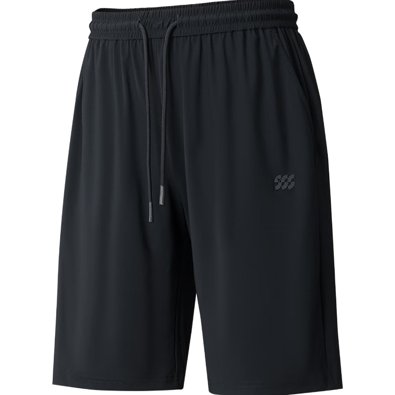 HLA海澜之家休闲中裤男运动三体联名系列短裤男夏季