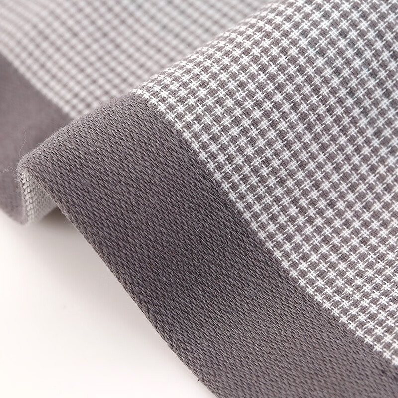 蜜乐暖A类7A抗菌100%纯棉枕巾男士防油防汗全棉枕头巾冬季吸汗纱布枕巾 太阳花灰 【高克重 7A抗菌】 【A类母婴】52x78cm【单只装】