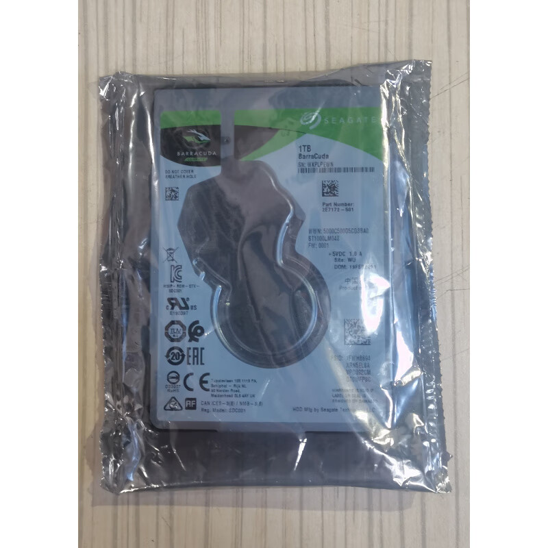 希捷（SEAGATE）适用于gate/希捷 ST1000LM035 1000G笔记本128M SATA3机械游戏适