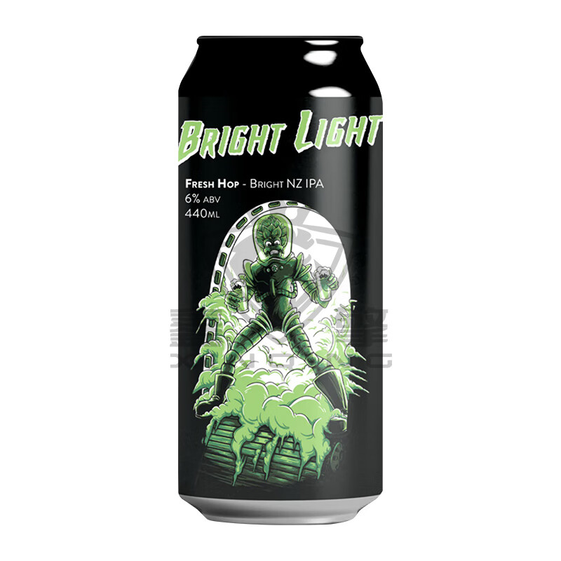 幻视新西兰进口幻视精酿啤酒 酒花救赎西海岸IPA可乐熊酸艾尔啤酒 酒花怪人 440mL 1罐 明亮IPA