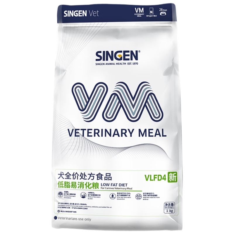 信元發(fā)育寶低脂易消化狗糧處方糧狗急慢胰腺炎嘔吐腹瀉減肥胖犬糧8kg
