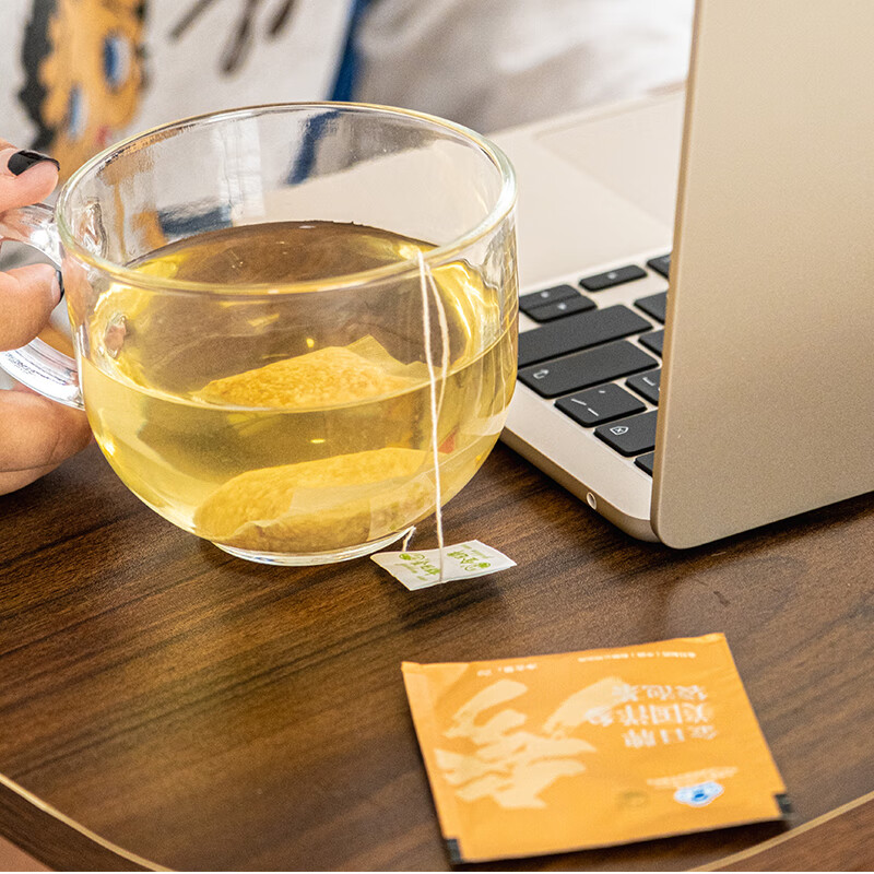 金日美国洋参袋泡茶参茶花旗参茶抗疲劳西洋参片礼盒送礼保健品 洋参袋泡茶 2g*10包