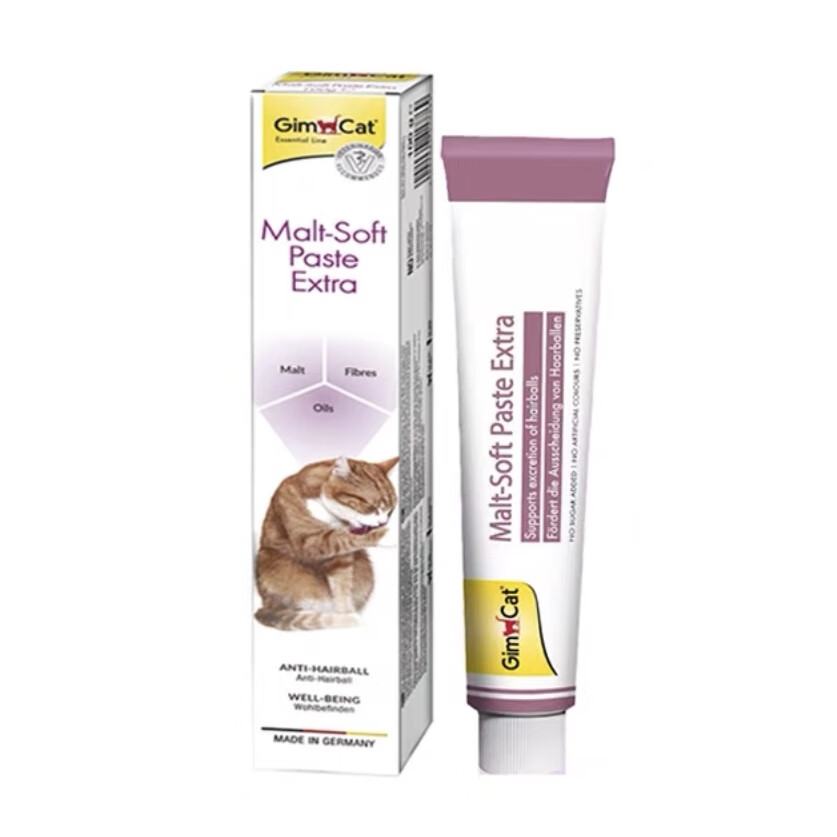 俊宝俊喵GIMBORN德国进口俊宝猫咪专用化毛膏营养膏吐排去毛球维生素他命 化毛膏 200g*1盒 【27年8月 新期】