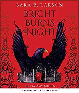 【预订】bright burns the night