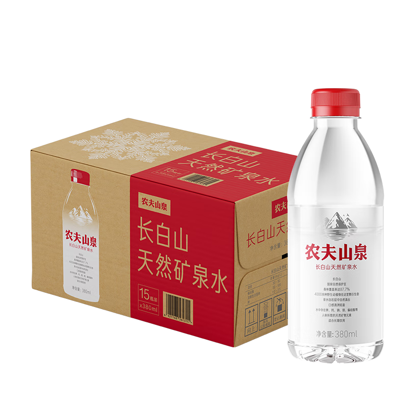 ũɽȪ  ɽȻȪˮ  380ml*15ƿ*236Ԫȯ