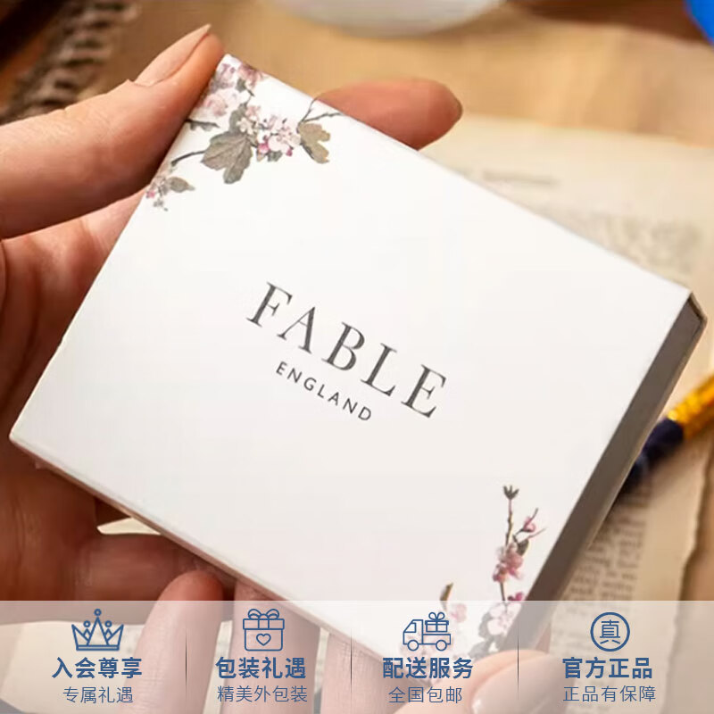 Fable展翅知更鸟珐琅彩手镯动物系列女生开口设计小众百搭元旦生日礼物 展翅知更鸟珐琅彩手镯 1个