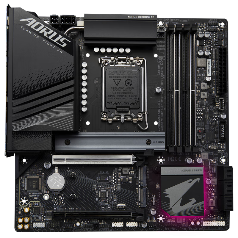 技嘉技嘉Z790M AORUS ELITE AX ICE小冰雕 Z790 UD AX GAMING X魔鹰 技嘉Z790M AORUS ELITE D5