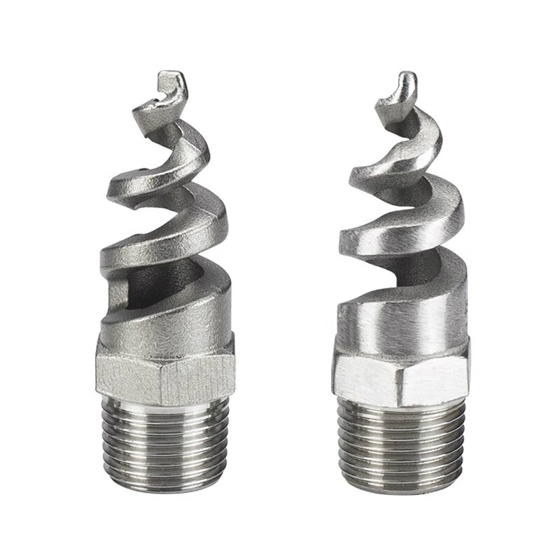 笠霾屯304螺旋喷嘴316L不锈钢螺旋喷头SPJT工业脱硫消防螺纹除尘防堵4分 316 DN100【抛光】