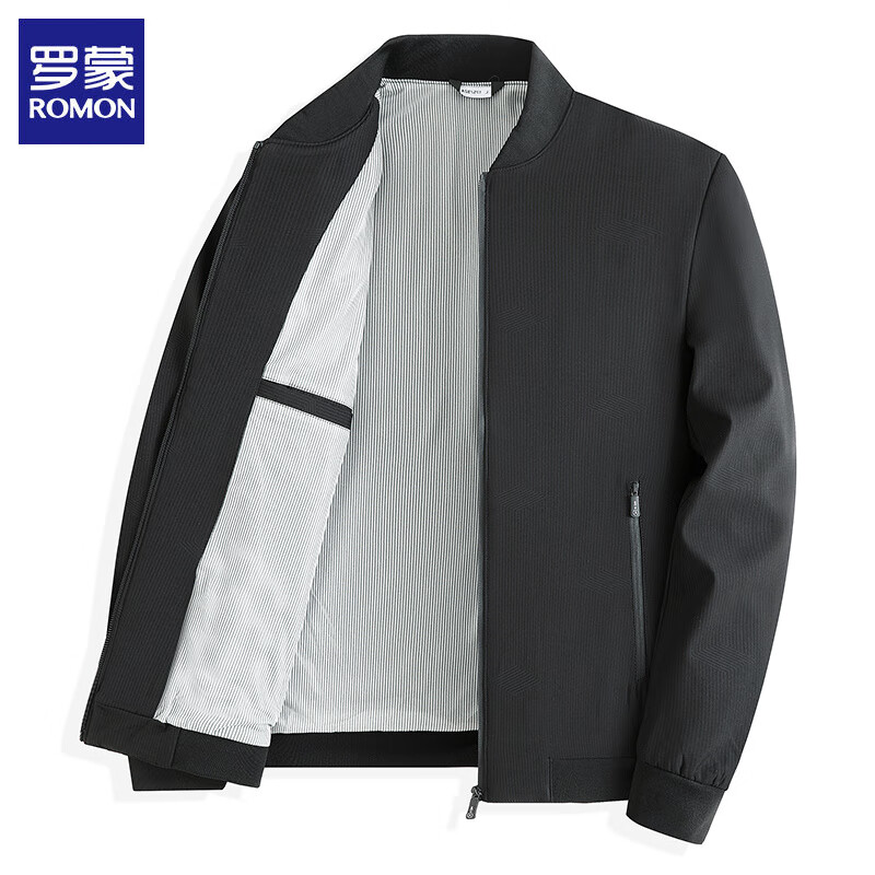 ���ɣ�ROMON����ʿ�п�����2025�＾�¿���������ͨ�ڰ������ѿ���������װ ��ɫ XL (180)