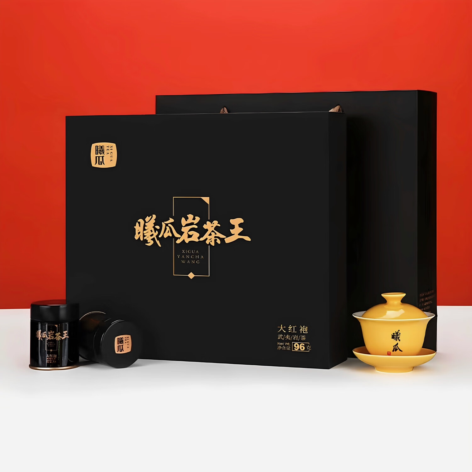 曦瓜岩茶王大红袍 武夷岩茶乌龙茶核心坑涧山场曦瓜大红袍96g12泡