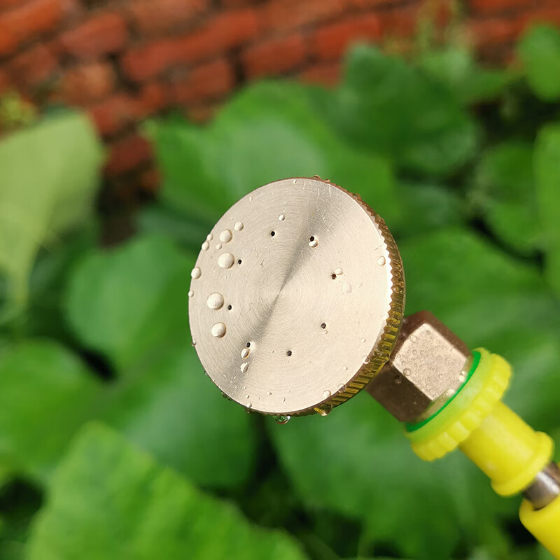 达帝全铜电动喷雾器高压雾化八孔喷头雾化可调节农用打药园林果树喷头