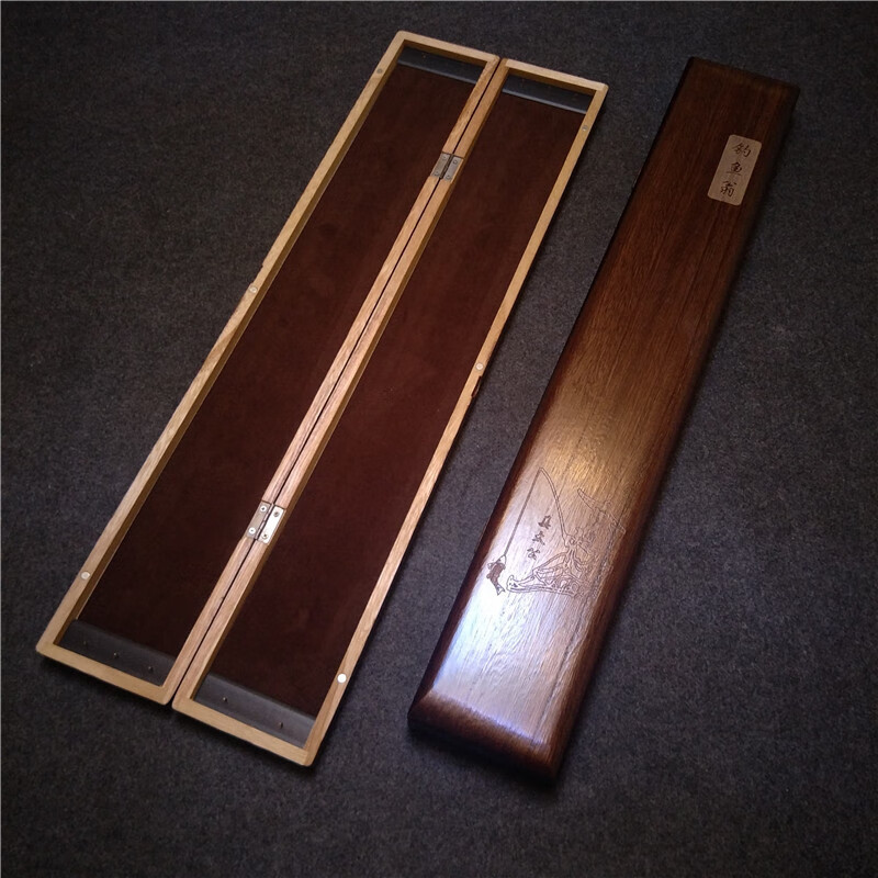 木制子线盒漂盒桐木子线仕挂盒渔具盒竞技鱼线盒便携漂盒浮赵之郑 55