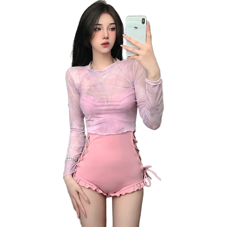 OMOMӾ��Ů�����Ըй���ѧ���ڶ����ݱ�������Ȫ����Ӿװ ��ɫ M 119.0Ԫ����119Ԫ/����