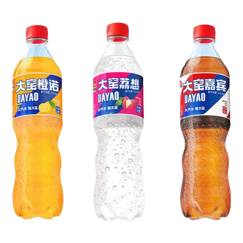 ��Ҥ ��ˮ�α�ζ��ŵζ����ζ̼������520mL��ƿװ �α�*3 ��ŵ*3 ����*2 16.9Ԫ