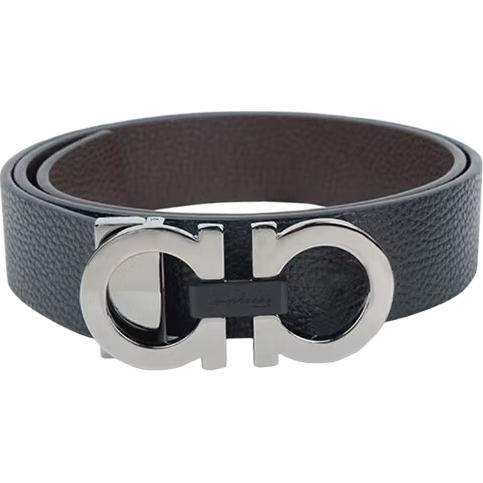 菲拉格慕(Ferragamo)男士雙面可調(diào)節(jié)牛皮腰帶皮帶 678783 476361 105