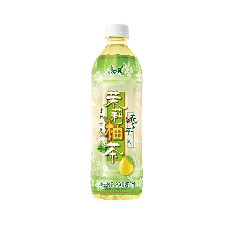 茉莉柚茶500ml*15瓶整箱装果味茶饮料饮品量贩装多口味混装 茉莉柚子