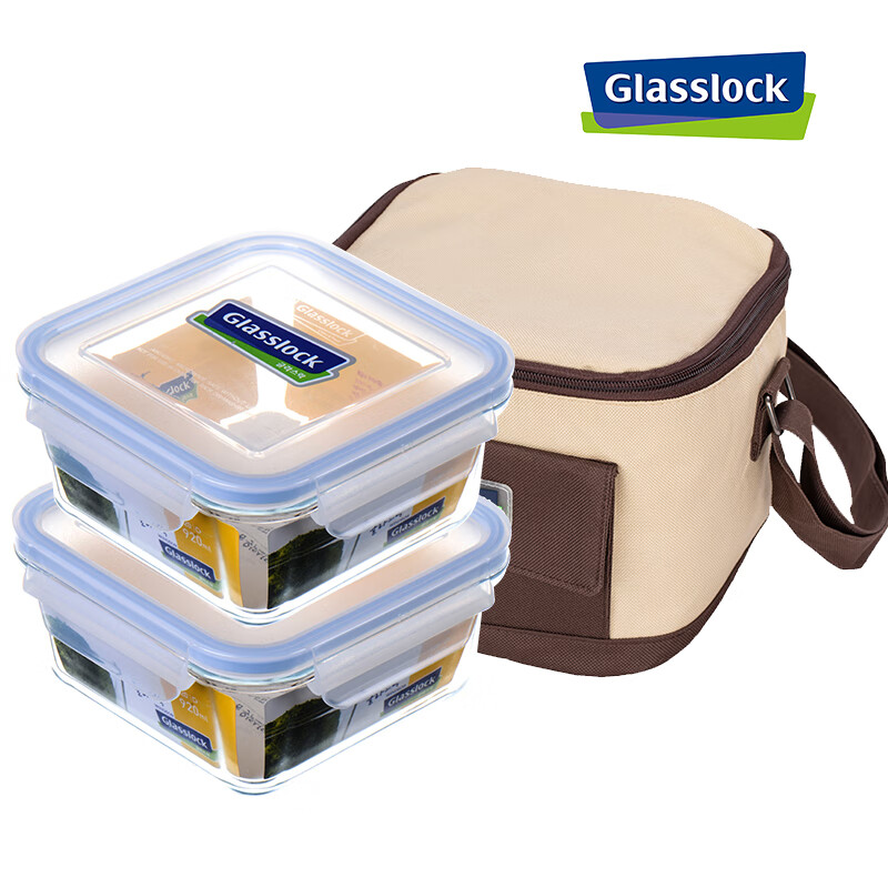 GLASSLOCK �������ȸֻ��������ʺб㵱���п�΢���Ӻ���ˤ�轺Ȧ��ɫ��� ���Լ۱�|��920ml*2+��