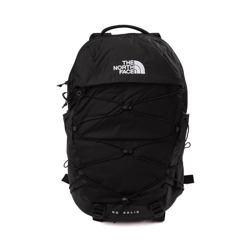 北面（The North Face）户外背包大容量防泼水双肩休闲通勤登山旅行 Black