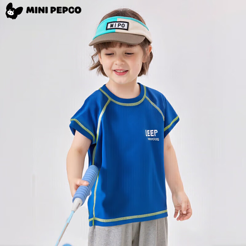 С�����ɶ�ͯ�ļ��˶�����T�� ��Ůͯ�ٸ��������±�������͸������� ��ɫ 130 cm