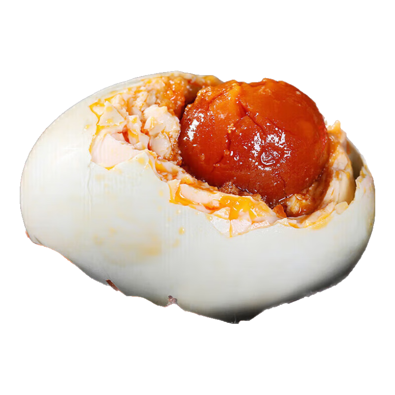 正宗紅樹林咸鴨蛋特大流油烤海鴨蛋北部灣特色佐餐即食咸蛋下飯菜 【新客試吃裝】50g*6枚
