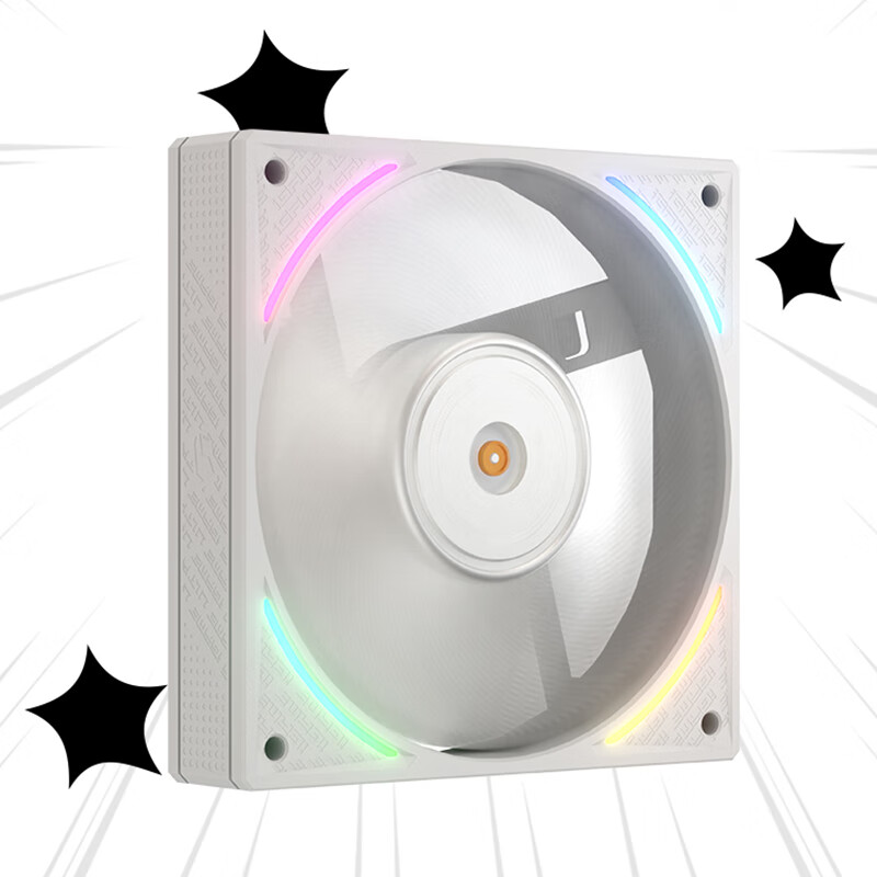 七彩虹(Colorful)iGame LQ360 Ultra W定制一体式多平台CPU水冷散热器 iGameF12025 Ultra LITE风扇反